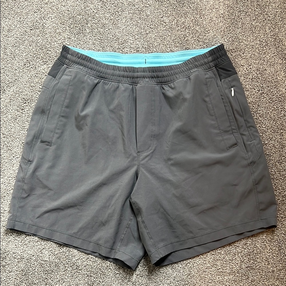 Birddogs Gray Lined Athletic Shorts